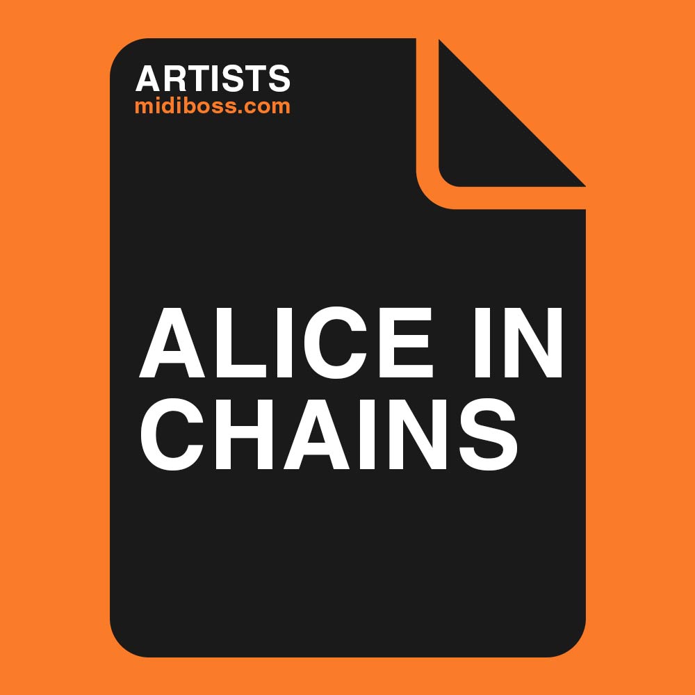 Alice In Chains MIDI files