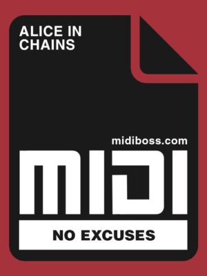 Alice In Chains No Excuses Midi File