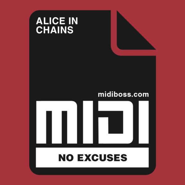 Alice In Chains No Excuses Midi File