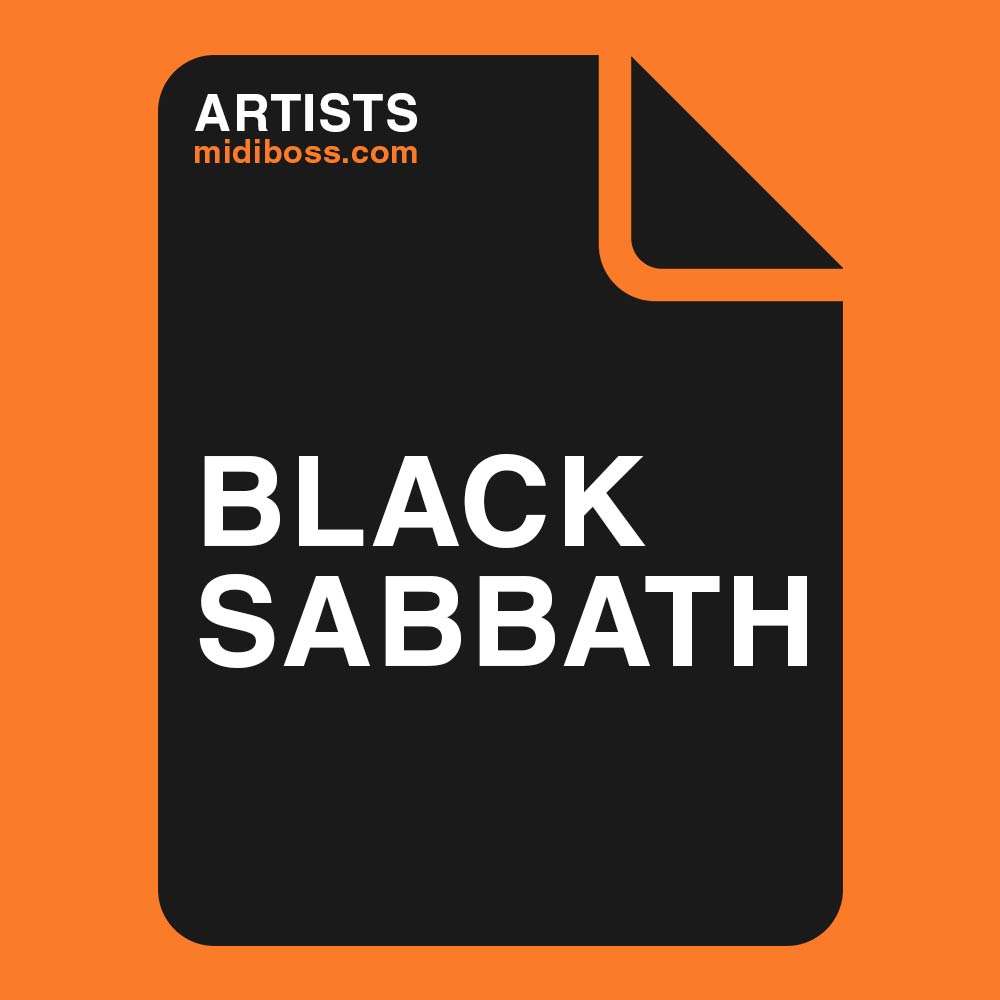 Black Sabbath MIDI Files