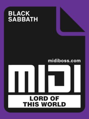 Black Sabbath Lord Of This World Midi File