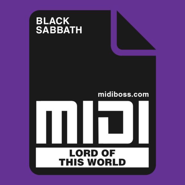 Black Sabbath Lord Of This World Midi File