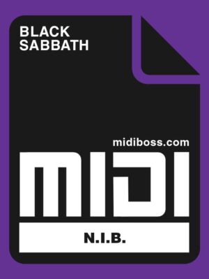Black Sabbath NIB Midi File
