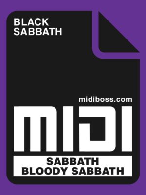 Black Sabbath Sabbath Bloody Sabbath Midi File