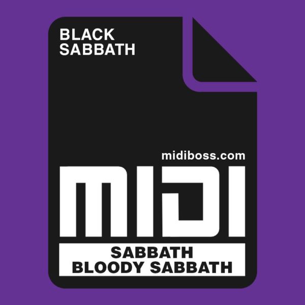 Black Sabbath Sabbath Bloody Sabbath Midi File