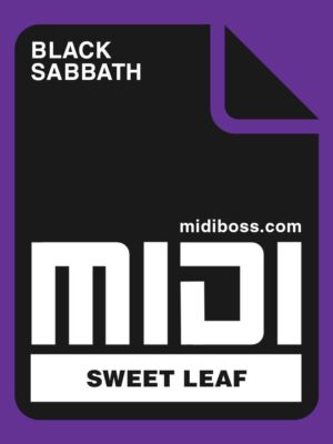 Black Sabbath Sweet Leaf Midi File