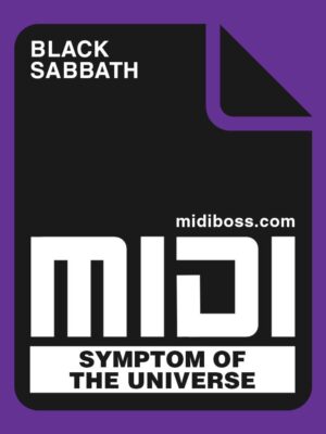 Black Sabbath Symptom Of The Universe Midi File