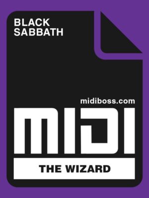 Black Sabbath The Wizard Midi File
