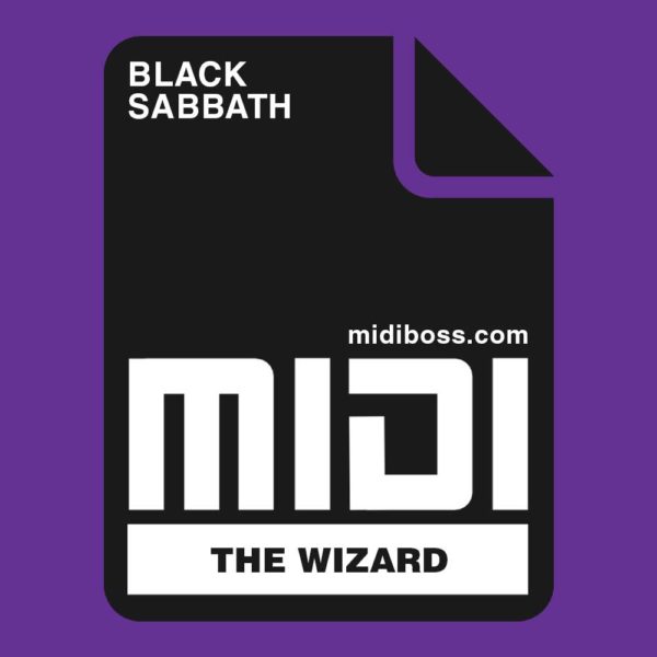 Black Sabbath The Wizard Midi File