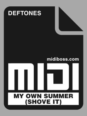 Deftones My Own Summer Shove It Midi File