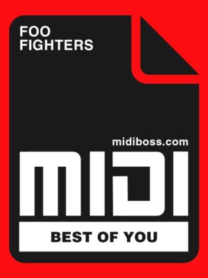 Foo Fighters Best Of You Midi File