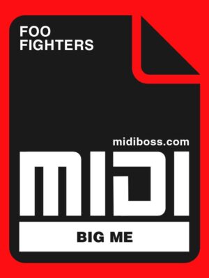 Foo Fighters Big Me Midi File