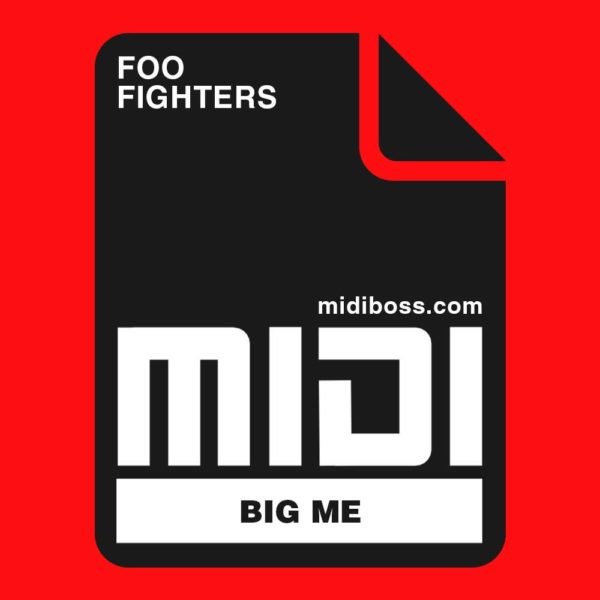 Foo Fighters Big Me Midi File