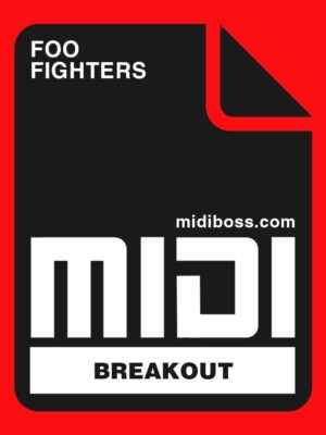 Foo Fighters Breakout Midi File