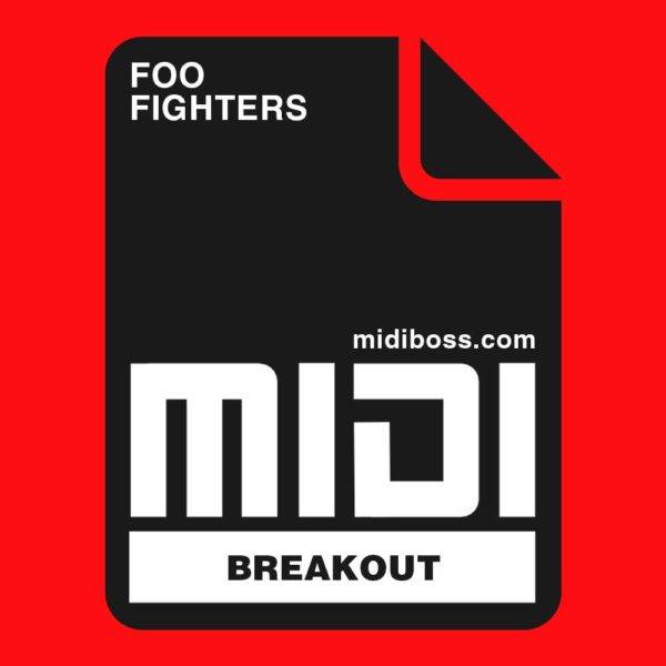 Foo Fighters Breakout Midi File