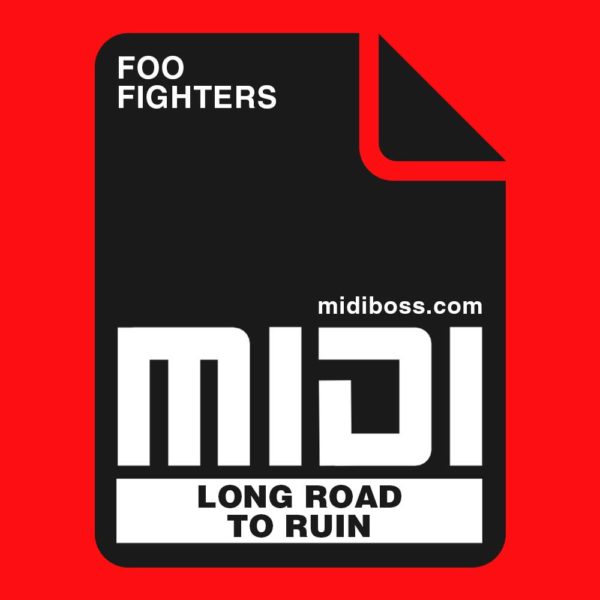 Foo Fighters Long Road To Ruin Midi File