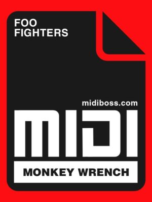 Foo Fighters Monkey Wrench Midi File