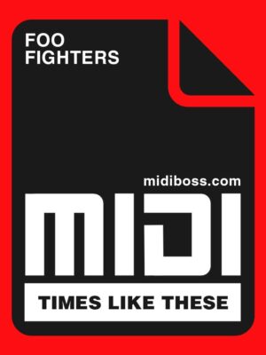 Foo Fighters Times Like These Midi File