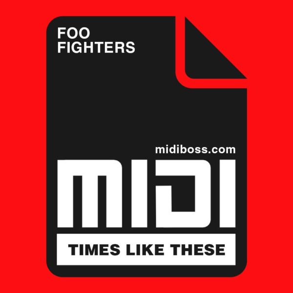 Foo Fighters Times Like These Midi File