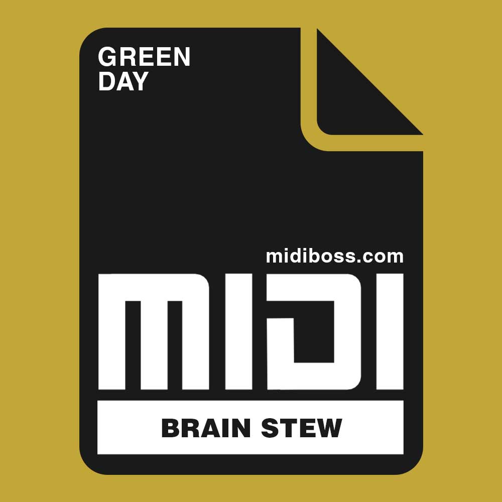 Green Day Brain Stew Midi File