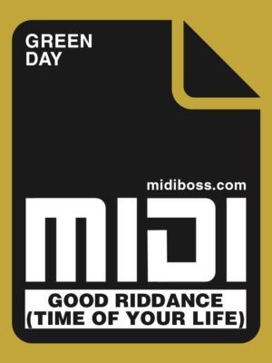 Green Day Good Riddance Time Of Your Life Midi File