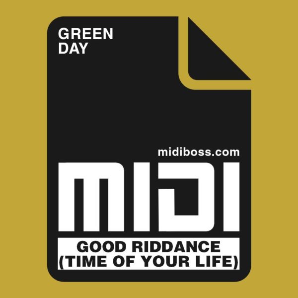 Green Day Good Riddance Time Of Your Life Midi File