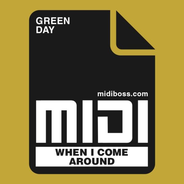 Green Day When I Come Around Midi File