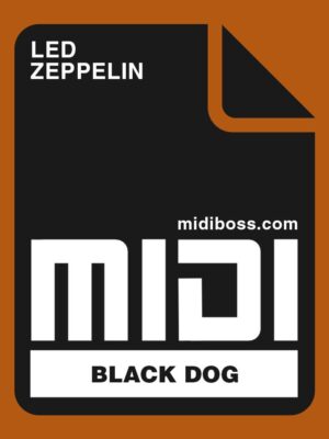 Led Zeppelin Black Dog Midi File