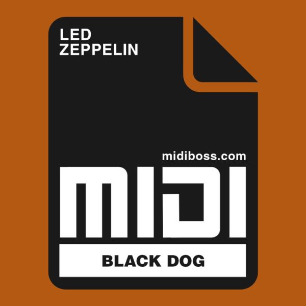 Led Zeppelin Black Dog Midi File