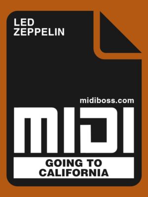 Led Zeppelin Going To California Midi File