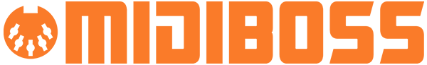 MIDIBOSS logo orange