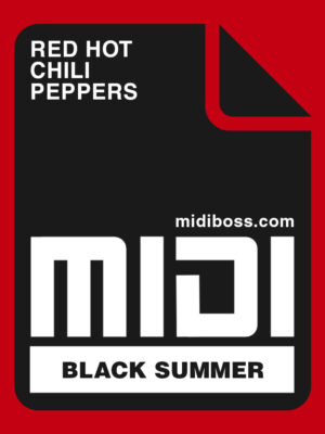 Red Hot Chili Peppers Black Summer Midi File