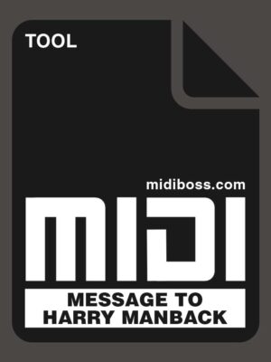 Tool Message To Harry Manback Midi File