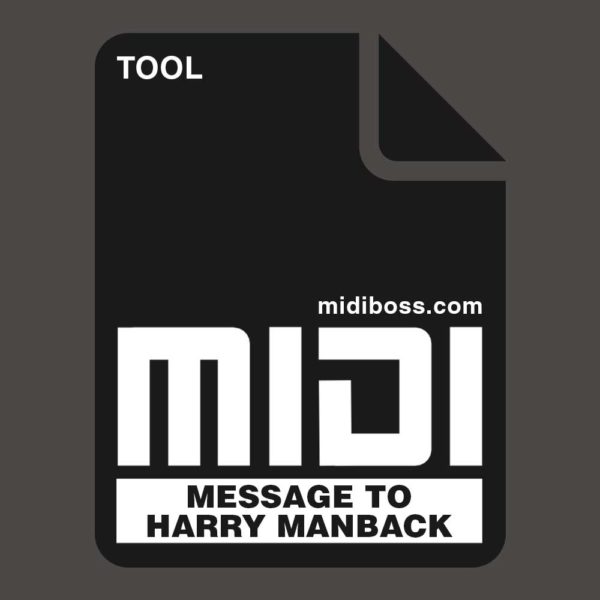 Tool Message To Harry Manback Midi File