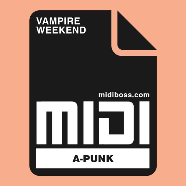 Vampire Weekend A Punk Midi File