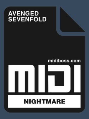 Avenged Sevenfold Nightmare MIDI File